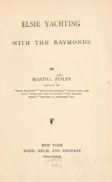 Elsie Yachting with the Raymonds