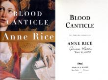 Blood Canticle
