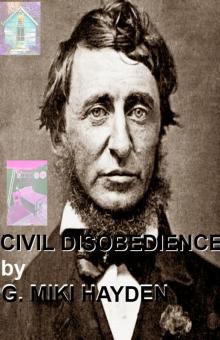 "Civil Disobedience" "Civil Disobedience"