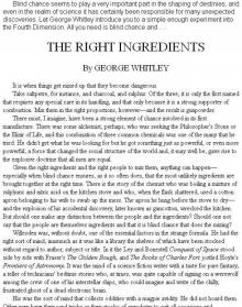 The Right Ingredients