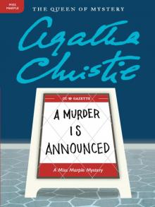 Murder Is Announced Murder Is Announced