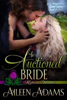 An Auctioned Bride (Highland Heartbeats Book 4)