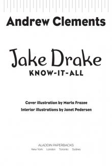 Jake Drake Know-It-All Jake Drake Know-It-All
