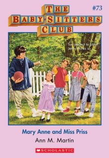 Mary Anne and Miss Priss