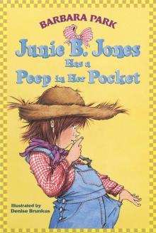 Has a Peep in Her Pocket