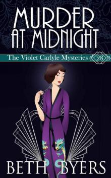Murder at Midnight: A Violet Carlyle Historical Mystery (The Violet Carlyle Mysteries Book 28)