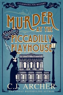 Murder at the Piccadilly Playhouse Murder at the Piccadilly Playhouse