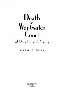 Death at Wentwater Court