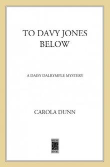 To Davy Jones Below