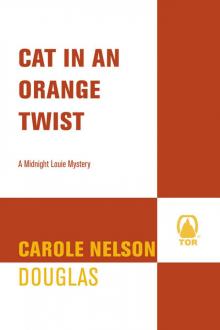 Cat in an Orange Twist