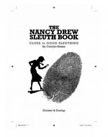 The Nancy Drew Sleuth Book