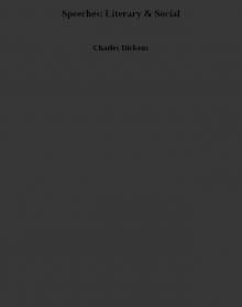 Speeches: Literary & Social