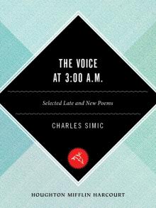 The Voice at 3:00 A. M.