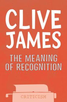 The Meaning of Recognition The Meaning of Recognition