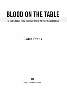 Blood On The Table