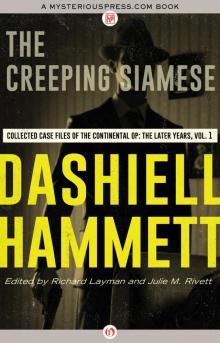 Creeping Siamese and Other Stories Creeping Siamese and Other Stories
