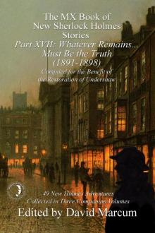The MX Book of New Sherlock Holmes Stories Part XVII