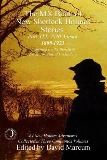 The MX Book of New Sherlock Holmes Stories, Part XXI