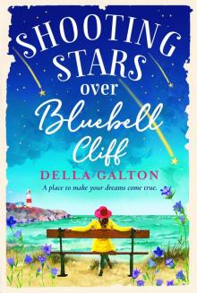 Shooting Stars Over Bluebell Cliff Shooting Stars Over Bluebell Cliff