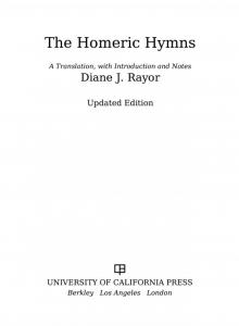 The Homeric Hymns