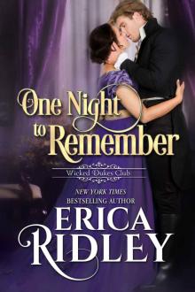 One Night to Remember (Wicked Dukes Club Book 5)