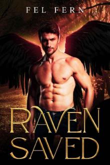 Raven Saved: M/M Shifter Mpreg Romance (Moon Burrow Ravens Book 3)