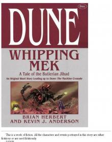 Dune: Whipping Mek: A Tale of the Butlerian Jihad