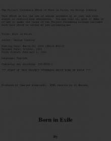 Born in Exile Born in Exile