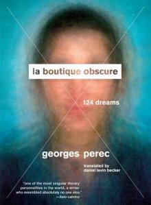La Boutique Obscure: 124 Dreams La Boutique Obscure: 124 Dreams