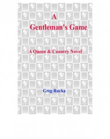 A Gentleman's Game A Gentleman's Game