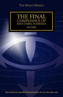 The Final Compliance of Sixty-Three Fourteen The Final Compliance of Sixty-Three Fourteen