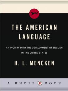 American Language American Language