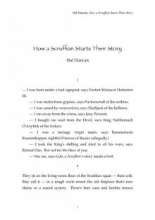 How a Scruffian Starts Their Story