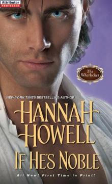 If He's Noble (Wherlocke Book 7) (Paranormal Historical Romance)