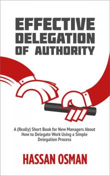 Effective Delegation of Authority