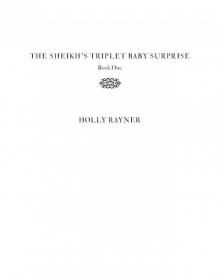 the Sheikh's Triplet Baby Surprise, #1