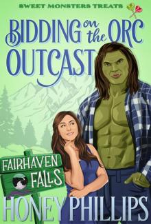 Bidding on the Orc Outcast: A Cozy Monster Romance