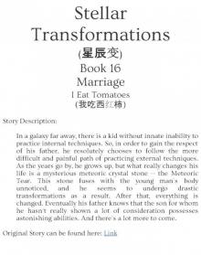 Stellar Transformations - Book 16 - Marriage