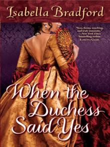 When the Duchess Said Yes (Wylder Sisters)