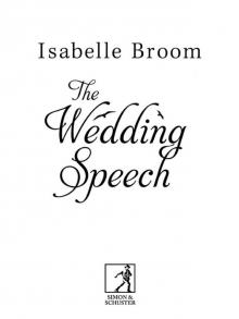The Wedding Speech