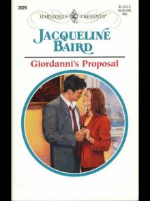 Giorganni's Proposal Giorganni's Proposal