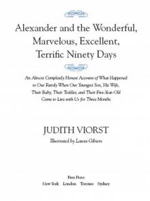 Alexander and the Wonderful, Marvelous, Excellent, Terrific Ninety Days Alexander and the Wonderful, Marvelous, Excellent, Terrific Ninety Days