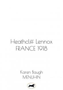 HEATHCLIFF LENNOX--FRANCE 1918
