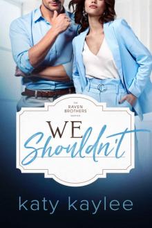 We Shouldn’t: The Raven Brothers - Book 2
