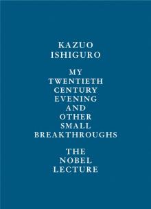 The Nobel Lecture 2017