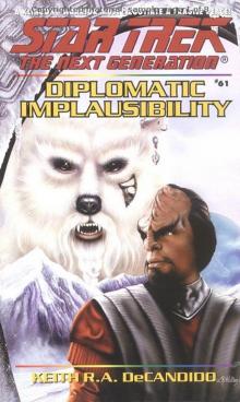 Star Trek - TNG - 61 - Diplomatic Implausibility