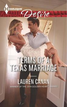 Terms of a Texas Marriage Terms of a Texas Marriage