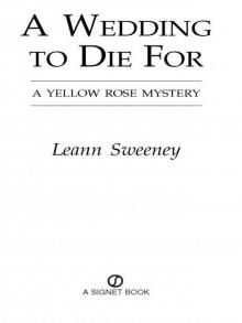A Wedding to Die For