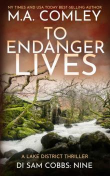 To Endanger Lives: A Lake District thriller (DI Sam Cobbs Book 9)