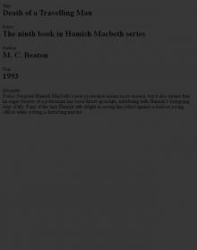 Hamish Macbeth 09 (1993) - Death of a Travelling Man Hamish Macbeth 09 (1993) - Death of a Travelling Man
